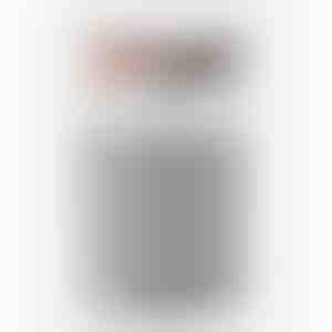 Кош за пране - ръчно изработен декоративен от памучно въже - за дрехи, книги, играчки, одеяла, възглавници - сгъваем, преносим кош с дръжки - сив 46x38см