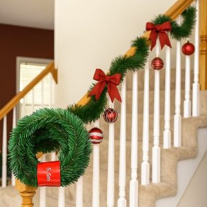 Коледен гирлянд от изкуствен бор (5,5 м) | HOLIPINE